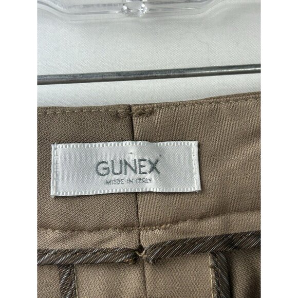 Gunex Italy Dress Slacks Pants Size 8 Office Business Virgin Wool Blend Wide Leg - Picture 15 of 16